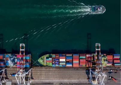 Seven Sea Services ground team managing air freight operations in Qatar